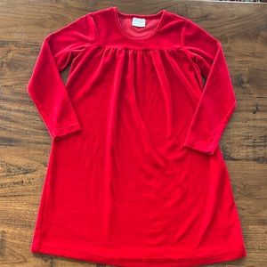 💃 Hanna Andersson Velvet A-Line Dress 💃